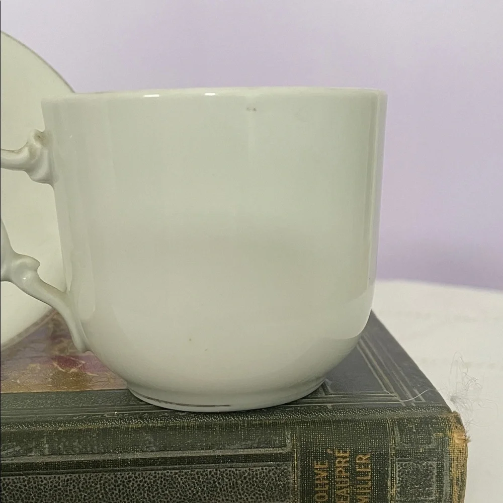 Floral Teacup and Saucer Set